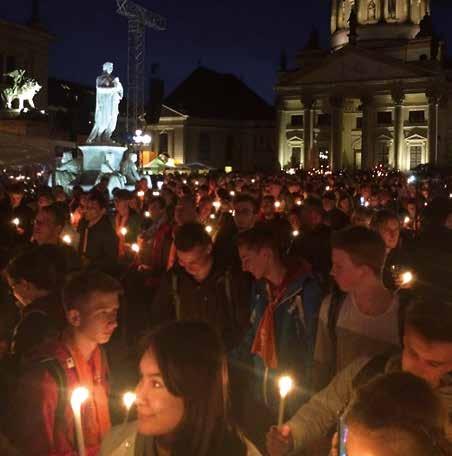 Hingehen 19. bis 23. Juni 2019 Evangelischer Kirchentag in Dortmund Grün ist die Farbe richtig, des Vertrauens.