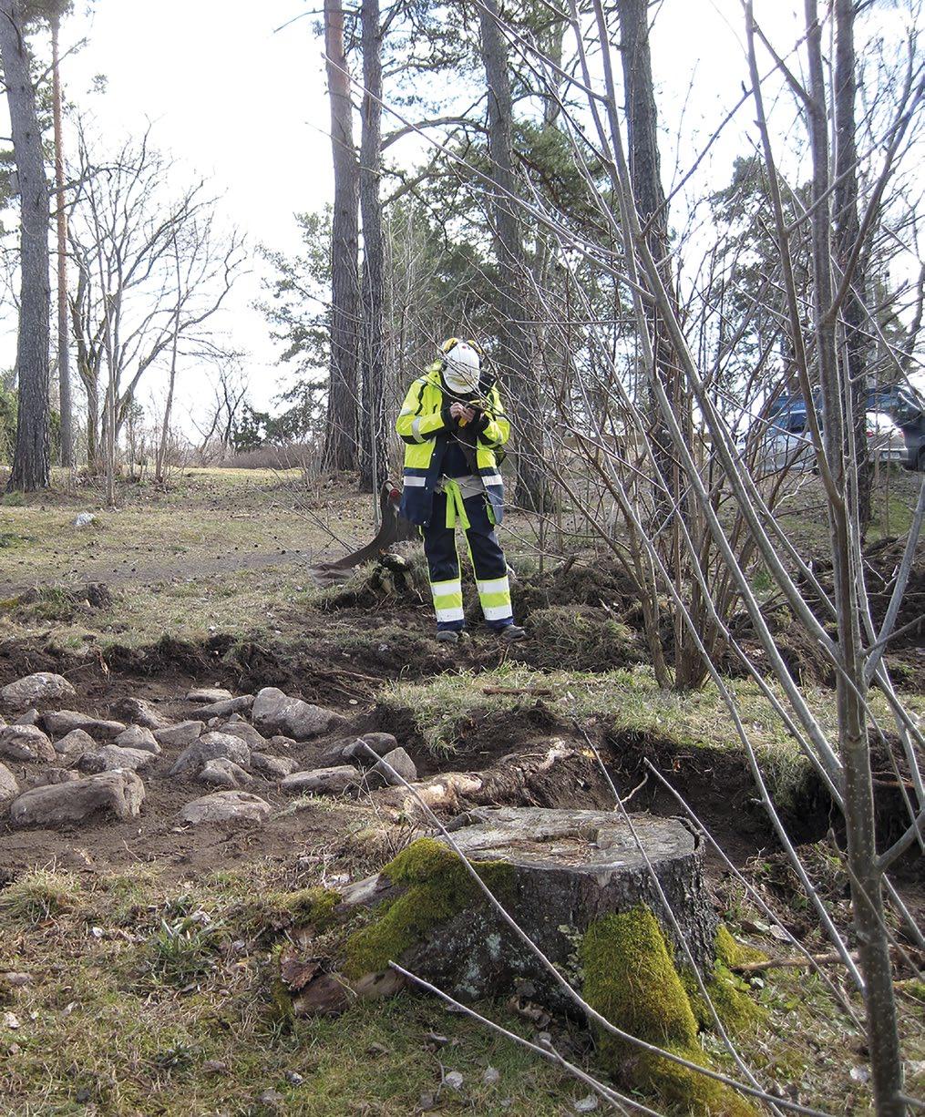 Ny grav i Vallentuna-Rickeby del av gravfältet Rapport 2016:53 Arkeologisk utredning Stockholms län, Uppland,