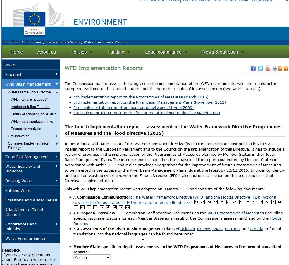 Länktips rapporter bedömningar från kommissionen mm http://ec.europa.