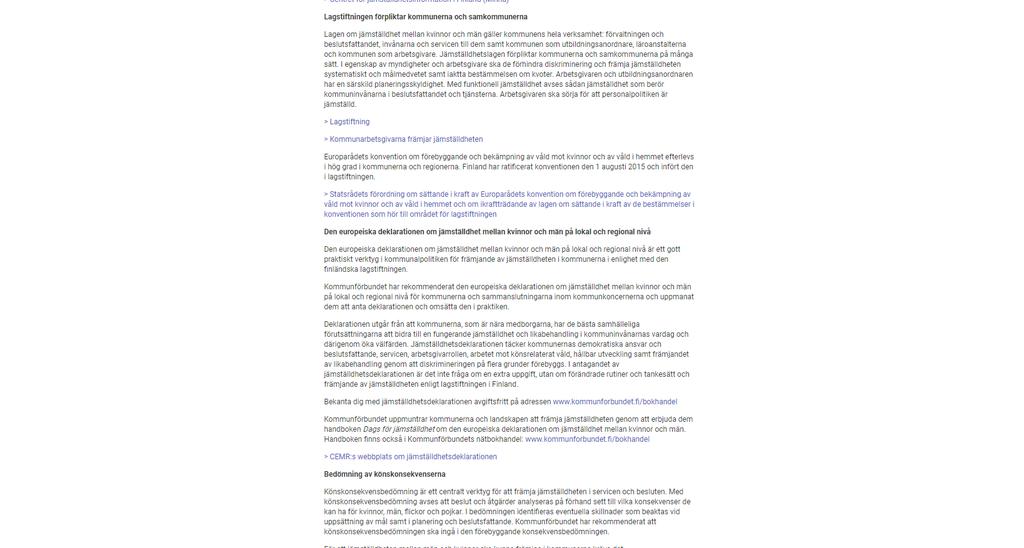 Bekanta dig med jämställdhetsdeklarationen
