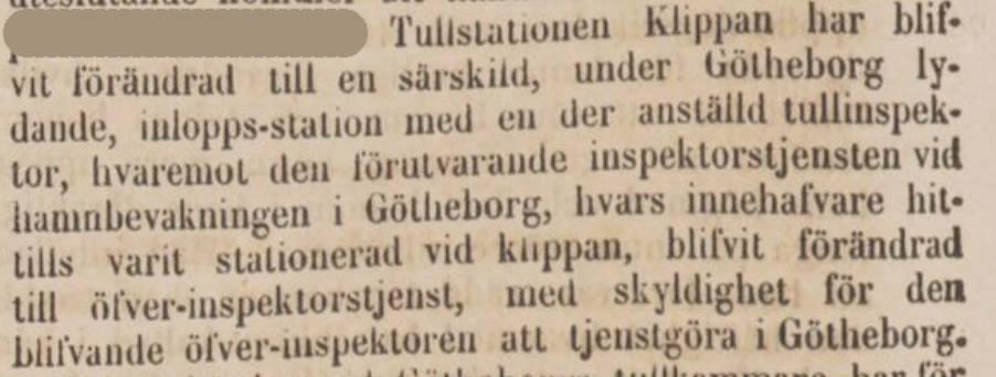 Problemen är som synes omfattande, eventuellt beroende både på frakturstilen och tryckkvaliteten. OCR-tekniken har här sannolikt anpassats till det aktuella typsnittet och därmed bl.a. lyckats göra skillnad på gemena <f> och gemena 'långa <s>' i brandfursäkrad.