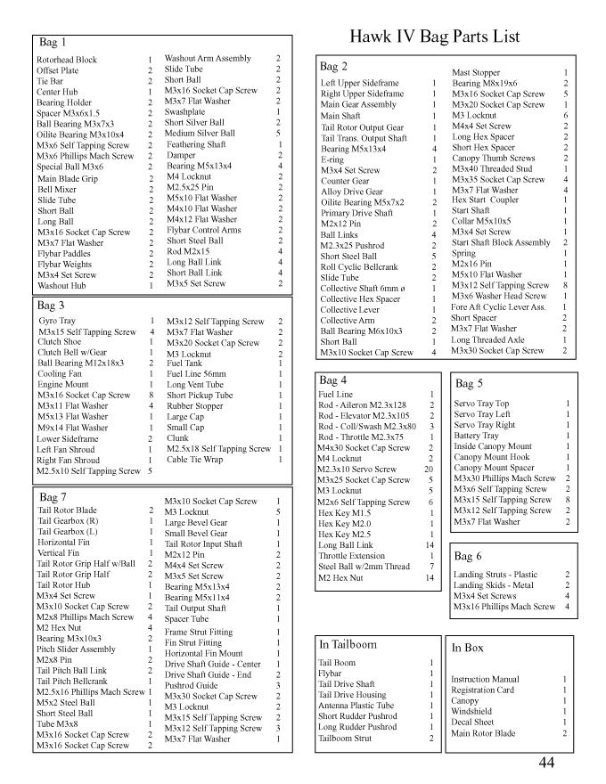http://centuryheli.com/support/manuals/cn100xhawk4/bagpartslist.