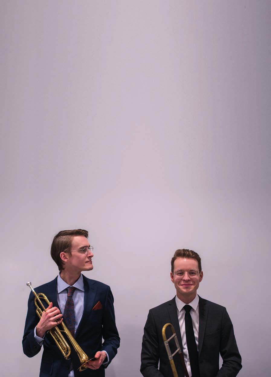 07 mars 19:00 Kungasalen Erik Tengholm & Lars Ullberg, trumpet & trombon Trumpetaren Erik Tengholm och trombonisten Lars Ullberg har en gemensam passion för den klassiska och kraftfulla