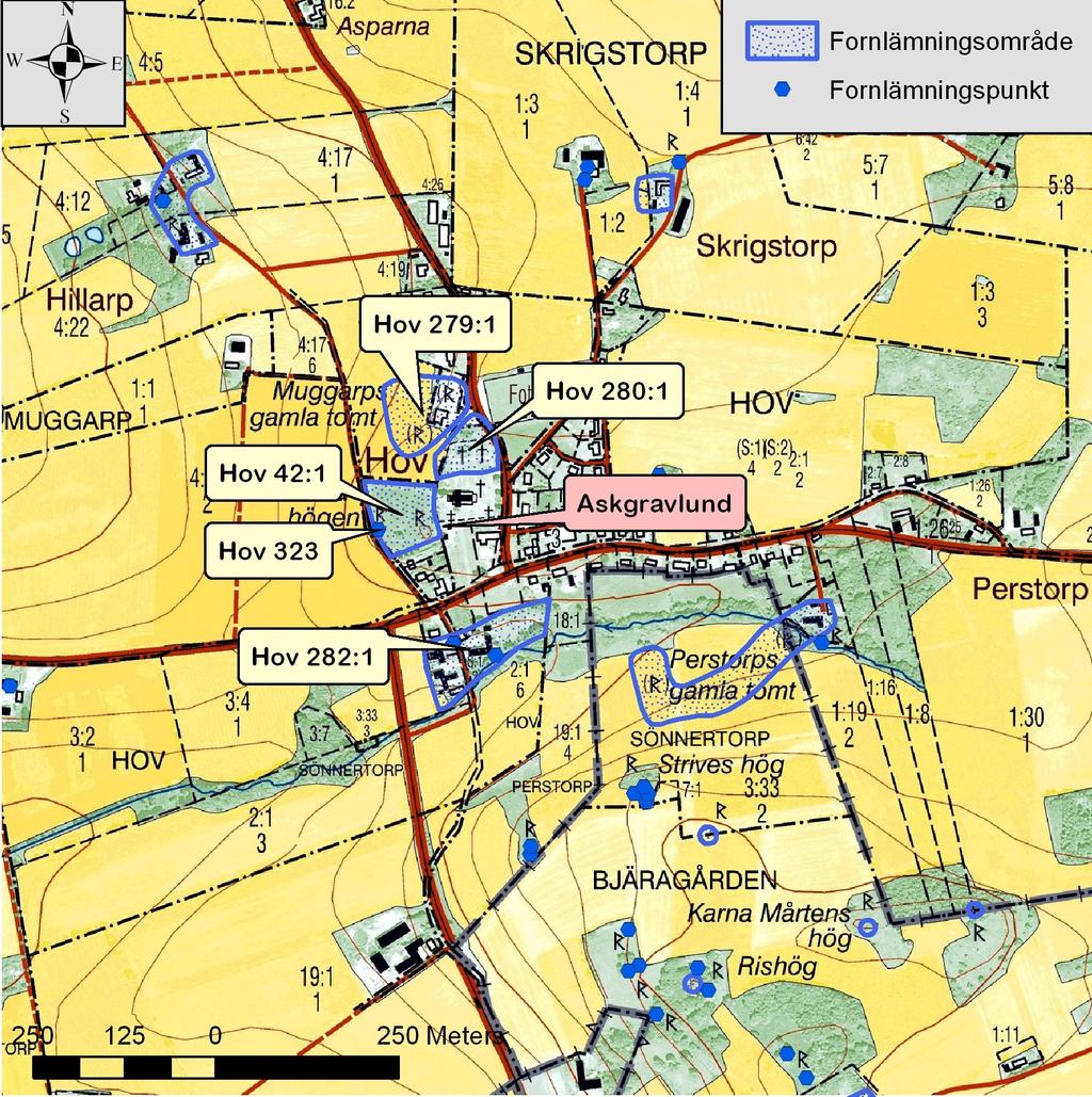 Schaktet dokumenterades i skala 1:50 och mättes in med GPS.