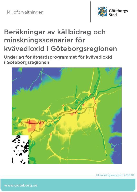 Resultat från spridningsberäkningar av