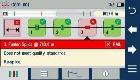 Leveransmätning & kontroll FlexScan-100 Kostnadseffektiv OTDR med extra allt i fickformat! SmartAuto gör mätningen åt dig!