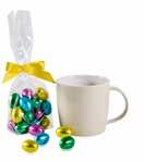 MUGG OCH CHOKLADPRALINÄGG ROSA BCPK-80419-10, CREME