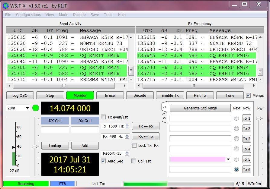 CW i all ära men FT8 har kommit att stanna? En dramatisk förändring har inträffat i amatörvärlden med digital kommunikation på HFbanden. En ny digimod ha tillkommit, FT8.