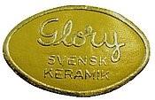 Kruka, eller snarare vas nr 1, är sannolikt tillverkad för att säljas under märket Glory Svensk Keramik, se etikett.