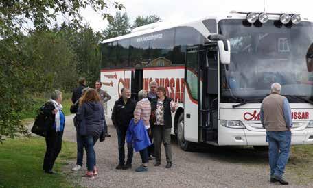 Östen Hansson i Fillsta. Bushresa Bräcke kommungrupp genomförde den 29 augusti i samverkan med Hela Sverige ska Leva, Bräcke kommun och Länsstyrelsen en Bushresa med buss genom kommunen.