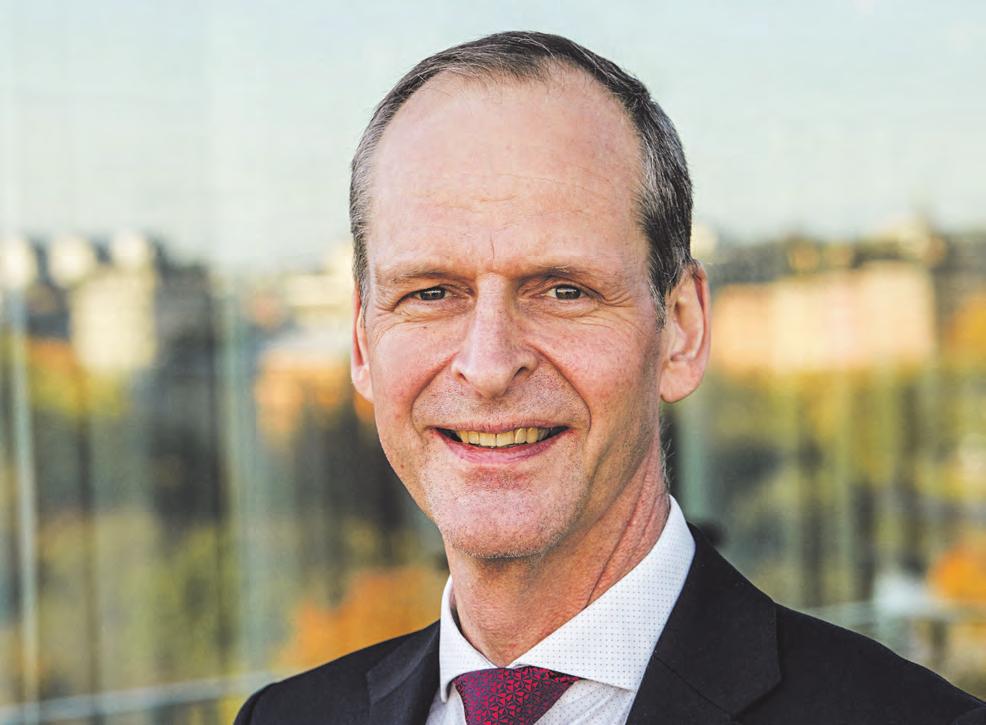 Per har en Bred agenda Varuflöde, IT, hållbar utveckling, forskning och utveckling, näringspolitik, Cerealia Den gemensamma nämnaren heter Per Arfvidsson.