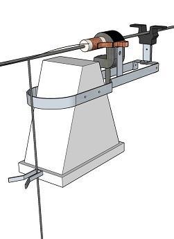 kamera (tiltbar) Kameran kan