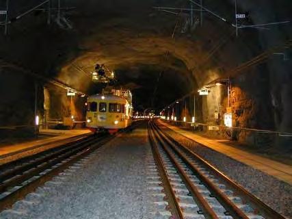Många av stråken har järnväg. Trafikförsörjningsprogrammet är styrande för utarbetandet av målbilden.