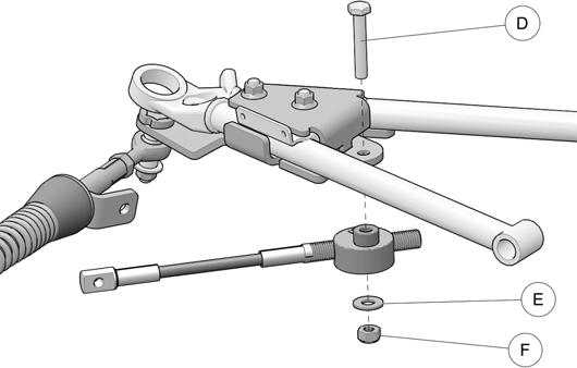 NOTE: Make sure the arrow on top of aluminium puck points toward the front of the vehicle. 13.