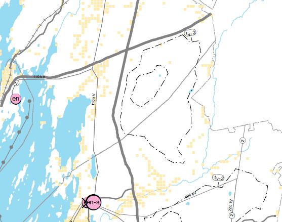 Etapplan 2: Förnyelsebara energiformer och deras placering i Österbotten Projektområdet är lokaliserat till ett