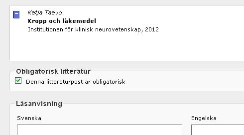 Att tänka på: Eftersom länkar kan ändras eller bytas ut helt, rekommenderar vi inte att man använder sig av länkar för att hänvisa till publikationer på en extern hemsida.