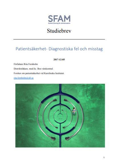 Att jobba vidare med på