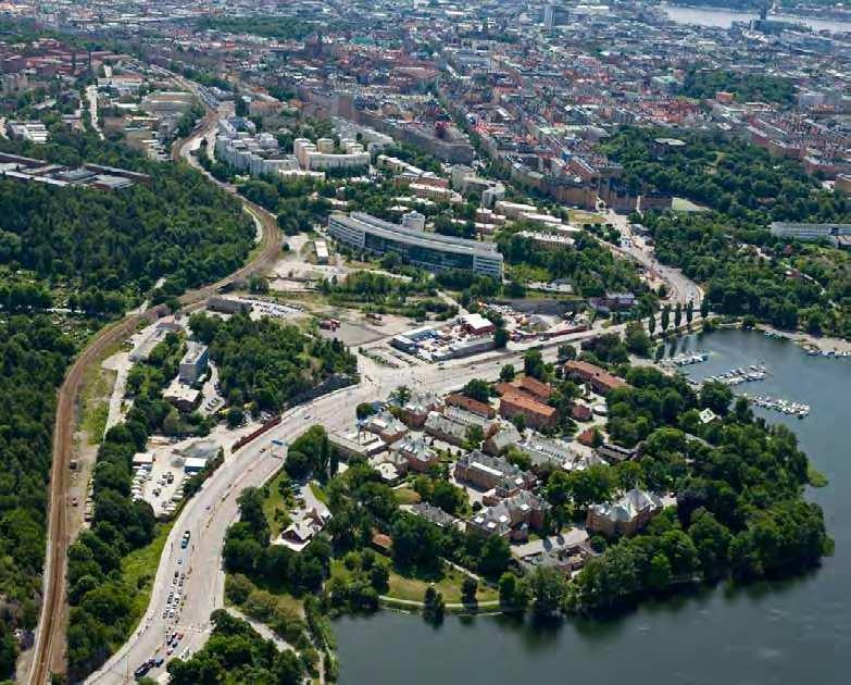 ALBANO IDAG ALBANO I MORGON Planområdet avgränsas av Roslagsvägen i väster, Roslagsbanan i öster och i norr av den punkt där dessa skär varandra.