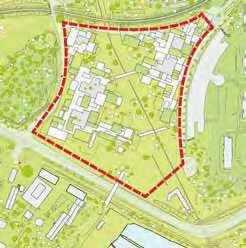 Dessa höga husvolymer blockerar på ett utmanande sätt siktlinjerna inom Nationalstadsparken och Albanoskogen (blivande Albanohöjden) spärras visuellt av från