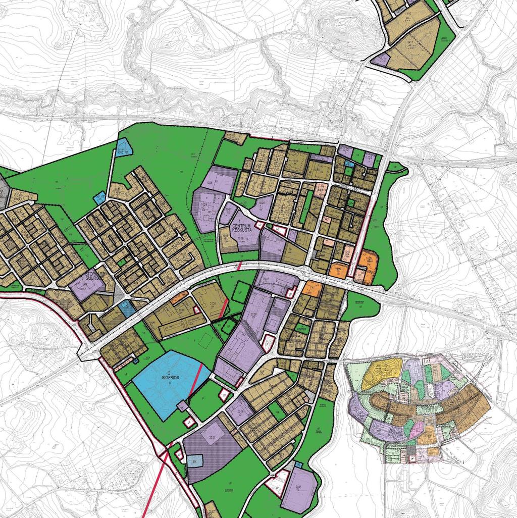 2.2 Planeringsområdet Planeringsområdet omfattar Nickby centrumområde gränsande i norr till spårbanan, i öster till Sibbo å och i sydväst till Brobölevägen. Planeringsområdets areal är ca 115 ha.