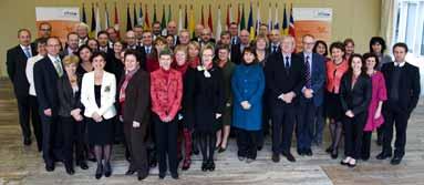 II. EFSA ARBETAR ENGAGERAT FÖR SÄKRA LIVSMEDEL I EUROPA Myndighetschefernas möte på EFSA i oktober 2009.