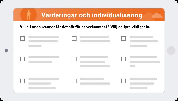 Därefter kommer Hantera individuella krav från invånare och Tydliggöra förväntningar på kommunens service.