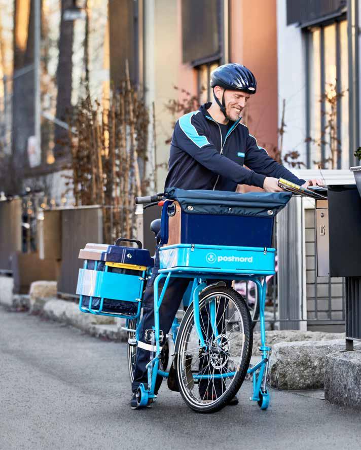 Omvärld och marknad Övergång till fossilfria transporter PostNords stegvisa övergång till fossilfria transporter har stor betydelse i hela branschen.