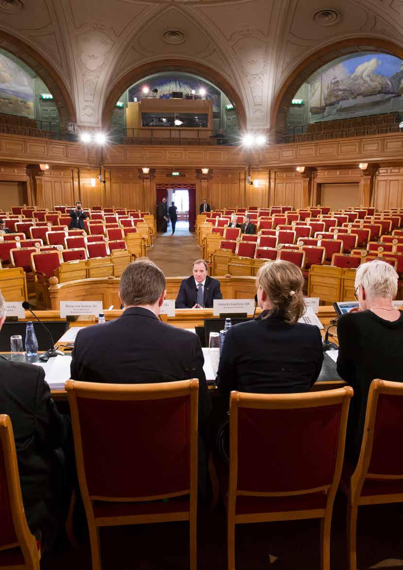 Så fungerar riksdagen 23 Konstitutionsutskottet har en öppen utfrågning våren