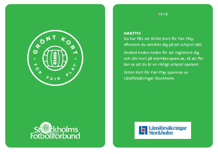 GRÖNT KORT FÖR FAIR PLAY HYLLA ALLA FÖREDÖMEN! S:t Eriks-Cupen är Sveriges enskilt största ungdomsturnering i fotboll för barn- och ungdomar.