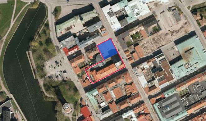 Behovsbedömning 2017-08-23 3(20) Planområdet ligger inom riksintresseområde för kulturmiljövården Kalmar.