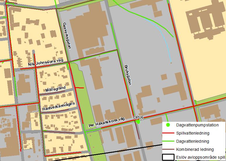 Åtgärdsplan för Eslövs avloppsledningsnät 44 5.6.