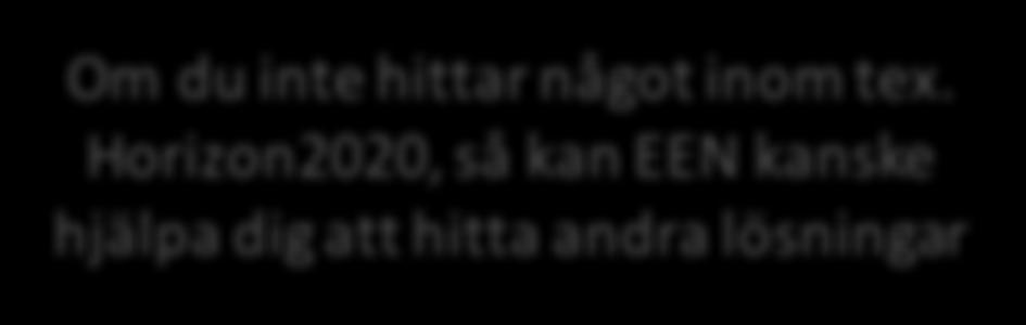 Partnersökningn via EEN - hitta nya kunder, leverantörer och