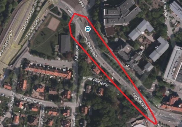 4 (20) 2.2. Scenarion som analyseras Sex olika utformningsalternativ har analyserats i maxtimmen både för för- och eftermiddag: 1. Nuläge, dagens trafikutformning (benämns Sc Nuläge) 2.