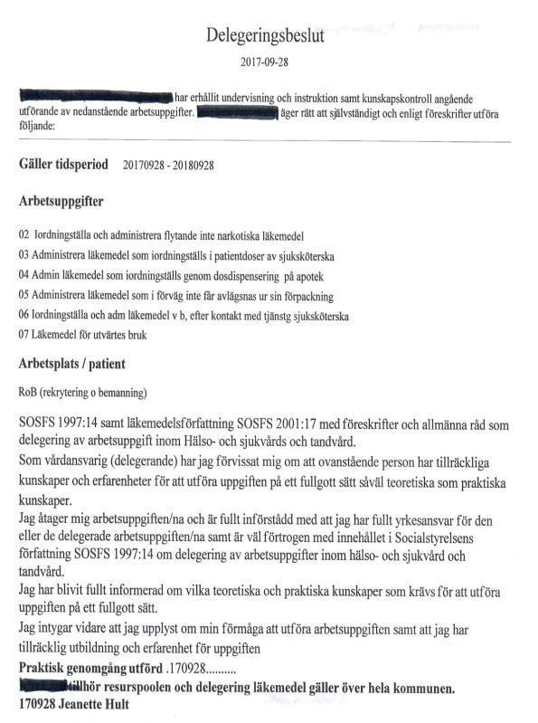 3 MAS (Medicinskt ansvarig sjuksköterska) Inom den kommunala hälso- och sjukvården ska det finnas en medicinskt ansvarig sjuksköterska.