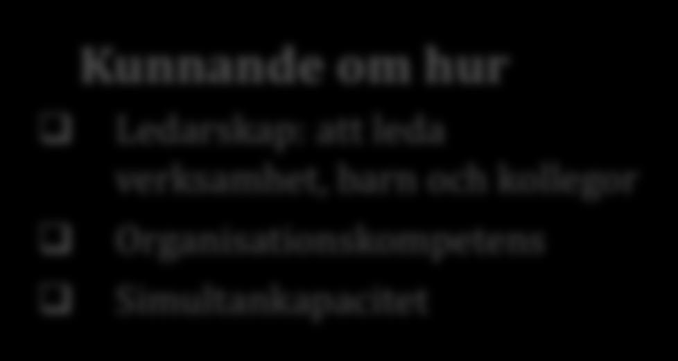 Ledarskap: att leda verksamhet, barn och