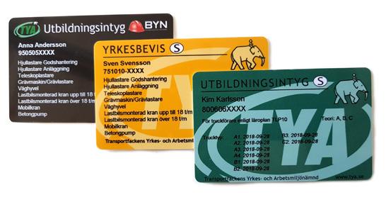 Kompetensförsörjning Truck och maskin Kommande 2019 TYA ARBETAR MED arbetsmiljö, rådgivning, omvärldsbevakning och kompetensförsörjning, det vill säga rekrytering till branschen.