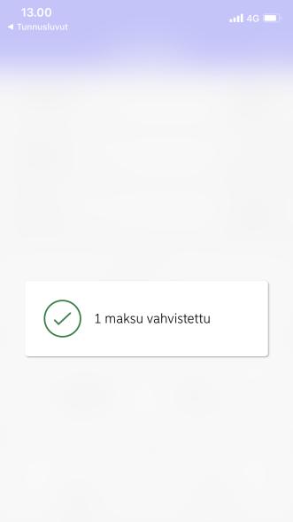 Betala räkningar i mobilbanken När du är säker att du vill bekräfta betalningarna, ge din fyrsiffriga pinkod.