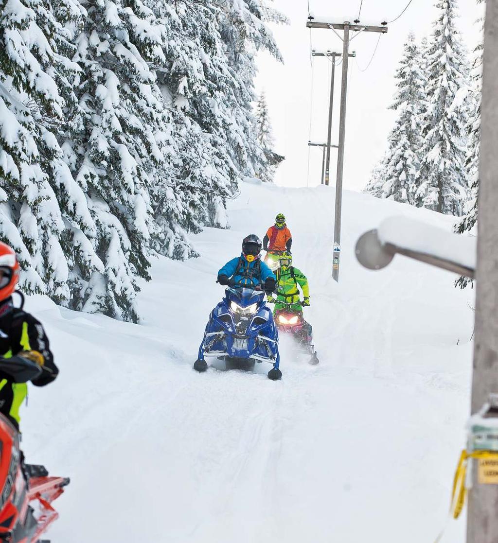 MOUNTAIN SLED OF THE YEAR 2018 Även om dessa maskiner inte är byggda för leden så är det många gånger ett nödvändigt ont och vissa är bättre än andra på detta.