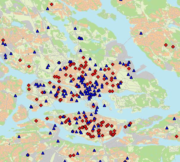 Metoder I början av 1999 bodde 1 783 000 personer i Stockholms län och av dessa bodde 267 000 personer inom det område som vi i denna rapport definierar som innerstaden (d.v.s. Stockholms innerstad).