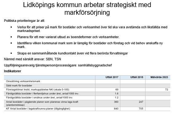 Verksamhetsmål 5 Kommentar till verksamhetsmål 5 Indikatorer?