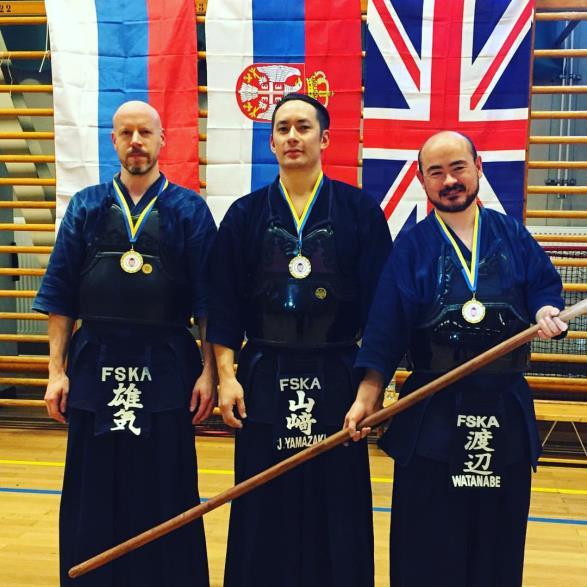 Fighting spirit: Anna Lagerkrantz, Uppsala KFUM Kendo Hokushinkan, Sweden Juniors Guld: Konstantin Kornetov, Shiten Dojo, Russia Silver: Liam Söderström, SSK, Sweden Brons: Astor Krantz, Wäsby Kendo,