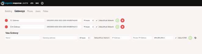 . Lägg till en Gateway till portalen Välj Wirepass från rullmenyn brevid Gatewayen om det inte är redan valt. För Gatewayen är följande uppgifter att fylla i: Gatewayens namn.