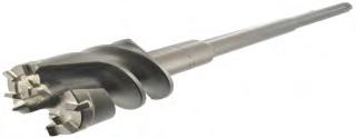 Ultimax Hammarborr SDS-MAX Borrhuvudet har 3 hårdmetallskär, ett större skär som ger god centrering och två mindre skär på borrflankerna. Används för borrning i betong, tegel, sten etc.