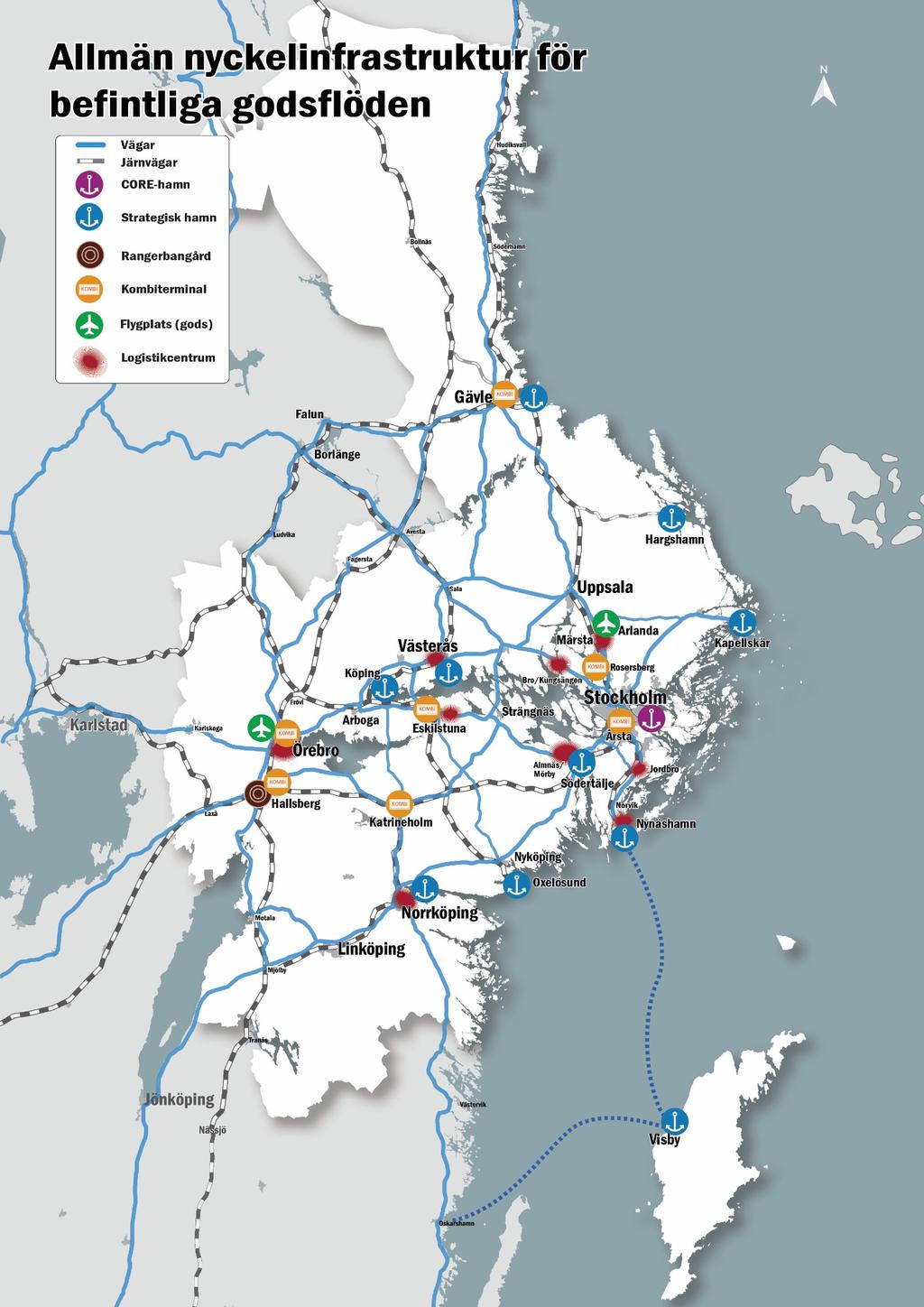 Strategisk inriktning Grund för nödvändiga åtgärder,