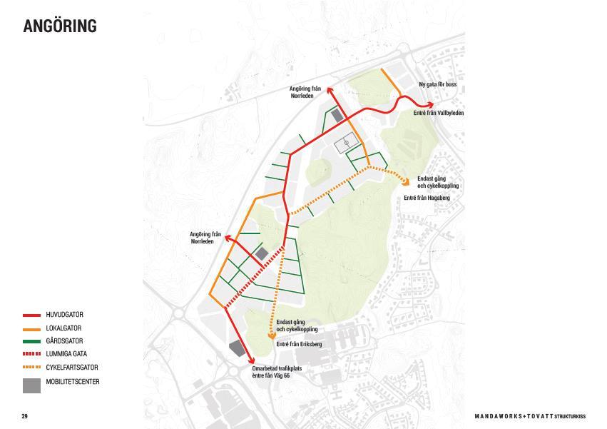 övergripande målet för trafiken att de tillkommande resorna i Västerås mellan år 2011 och 2026 ska ske med gång, cykel och kollektivtrafik medan mängden biltrafik ska hållas på dagens nivå. 1.