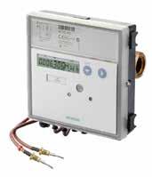 Värmemätare Siemens Värmemätare Siemens UH50 Typ: Ultraljud. Användning: Mätning för fördelning och debitering av värmeförbrukning. Arbetstryck och Temperatur: PN 16/PN 25, 5 130 ºC.