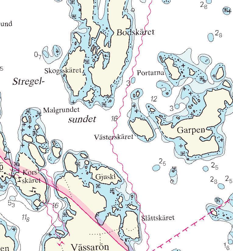 Nr 24 4 Båtsportkort: Södra Bottenhavet sid 24 Sjöfartsverket Norrköping. 2003-0464/1219 Norra Östersjön / Northern Baltic Sjökort: 6143 1224 Sverige. Norra Östersjön. V om Möja. Norrholmen.