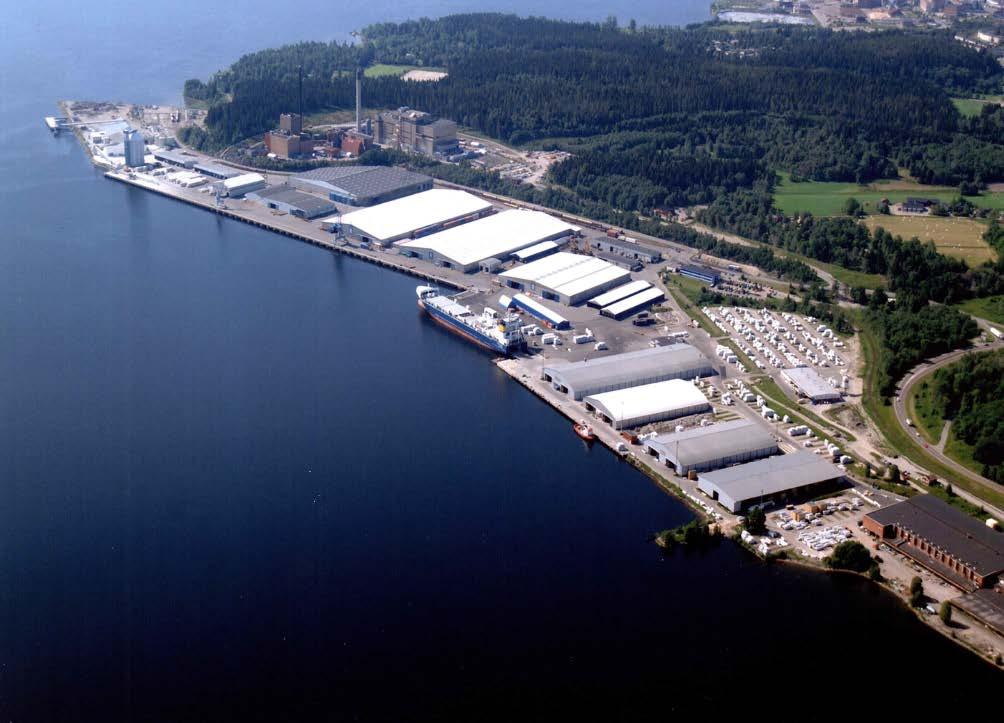 Positiva utvecklingseffekter Planen medverkar till påtagligt förbättrade förutsättningar för godstransporter på järnväg till Sundsvalls hamn, ny kombiterminal och berörda industrier i området.