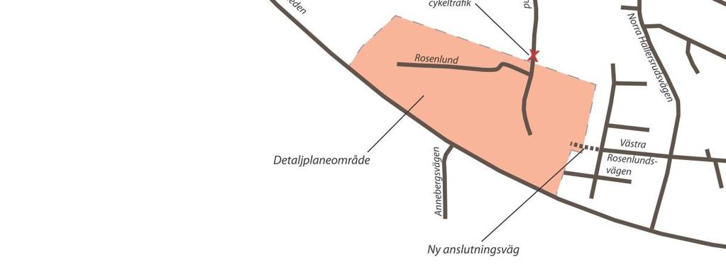 Uppdragsnr: 10168135 3 (9) Bakgrund och syfte Hammarö kommun arbetar med att detaljplanelägga området Rosenlund, som ligger mellan Lövnäsleden och Hammarö kyrkogård (se nedanstående översiktskarta).