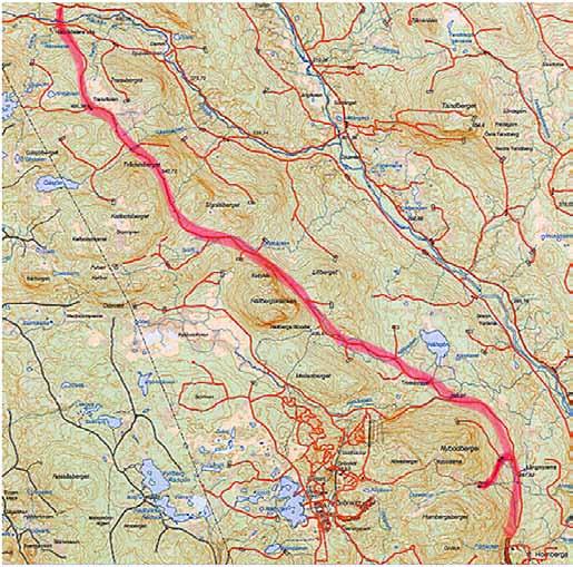 2011-2014 Röjning/ klippning av vägområde Röjning efter dessa vägar startar i höst Skogsbilvägarna i Orsa är på många håll i stort behov av röjning, för att kunna underhållas och för att vara